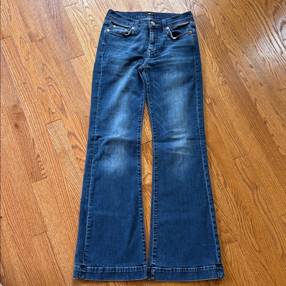 7 For All Mankind Dark Blue Denim